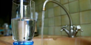 fluoridated tap water